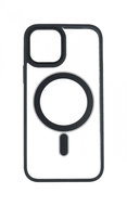 TopQ Kryt Magnetic iPhone 12 pevný s černým rámečkem 87046 - Phone Cover