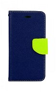 TopQ Pouzdro iPhone X knížkové modré 87043 - Phone Case