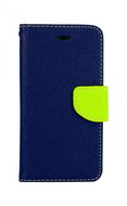 TopQ Pouzdro iPhone X knížkové modré 87043 - Phone Case