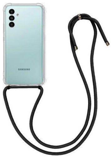 TopQ Cover Samsung A13 5G with black cord transparent 87032 - Phone Cover - Main image