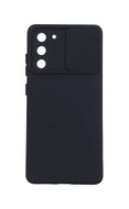 TopQ Cover Camshield Soft Samsung S21 FE black 87028 - Phone Cover
