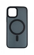 TopQ Kryt Magnetic Carbon iPhone 12 Pro pevný tmavý 87022 - Phone Cover