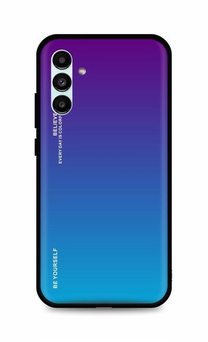TopQ Kryt LUXURY Samsung A13 5G pevný duhový purpurový 87015 - Phone Cover - Main image