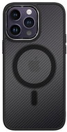 TopQ Kryt Magnetic Carbon iPhone 14 Pro pevný tmavý 87014 - Phone Cover
