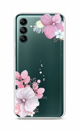 TopQ Kryt Samsung A04s Violet Blossom 86961 - Phone Cover