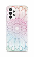TopQ Kryt Samsung A23 5G Rainbow Mandala 86910 - Phone Cover