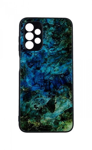 TopQ Kryt Glaze Samsung A13 pevný Dark Blue Nebula 86819 - Phone Cover - Main image