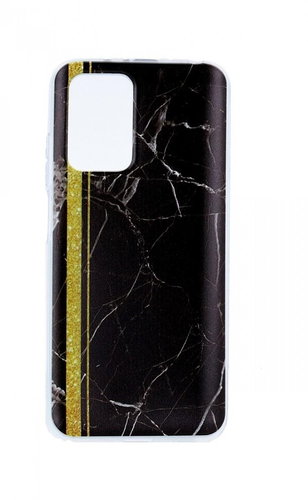 TopQ Kryt STYLE Xiaomi Redmi 10 Mramor černo-zlatý 86811 - Phone Case - Main image