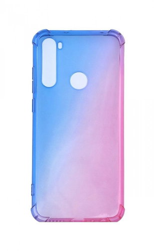 TopQ Kryt Xiaomi Redmi Note 8T Shock duhový modro-růžový 86810 - Phone Case - Main image