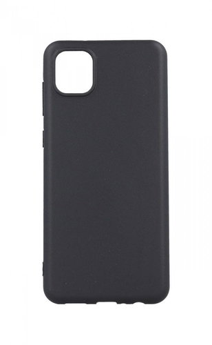 TopQ Kryt MATT Samsung A04 černý 86642 - Phone Cover - Main image