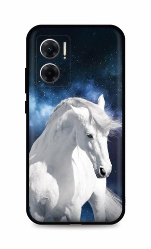 TopQ Kryt Xiaomi Redmi 10 5G White Horse 86465 - Phone Cover - Main image