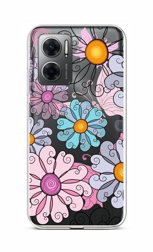 TopQ Kryt Xiaomi Redmi 10 5G Colorful Daisy 86436 - Phone Cover - Main image