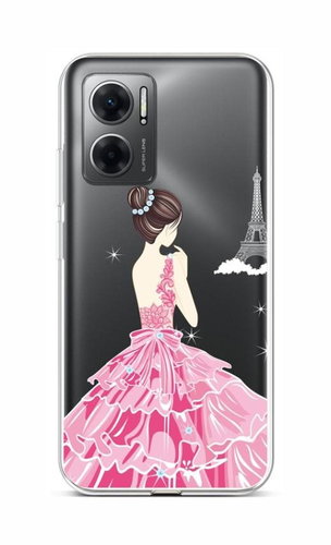 TopQ Kryt Xiaomi Redmi 10 5G Pink Princess 86429 - Phone Cover - Main image
