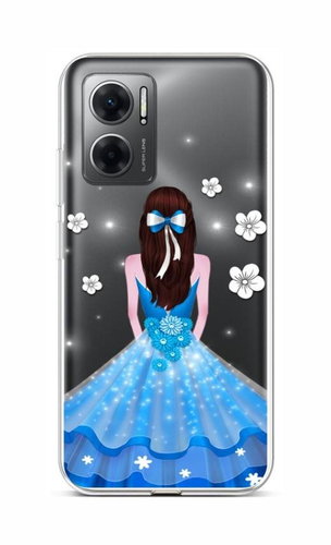 TopQ Kryt Xiaomi Redmi 10 5G Blue Princess 86427 - Phone Cover - Main image