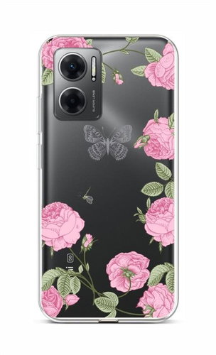 TopQ Kryt Xiaomi Redmi 10 5G Pivoňky 86419 - Phone Cover - Main image