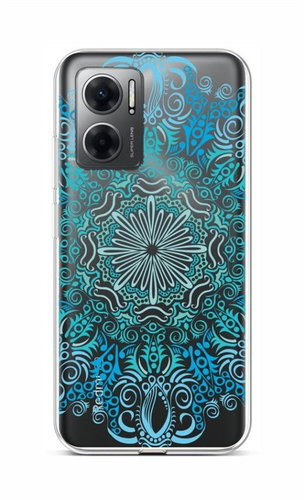 TopQ Kryt Xiaomi Redmi 10 5G Blue Mandala 86388 - Phone Cover - Main image