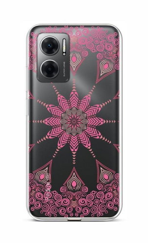 TopQ Kryt Xiaomi Redmi 10 5G Pink Mandala 86387 - Phone Cover - Main image