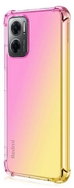 TopQ Kryt Xiaomi Redmi 10 5G Shock duhový růžovo-žlutý 86377 - Phone Cover
