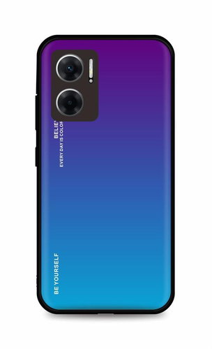 TopQ Kryt LUXURY Xiaomi Redmi 10 5G pevný duhový purpurový 86364 - Phone Cover - Main image