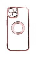 TopQ Kryt iPhone 14 Beauty Clear růžový 86279 - Phone Cover