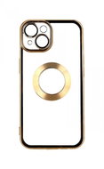 TopQ Kryt iPhone 14 Beauty Clear zlatý 86278 - Phone Cover