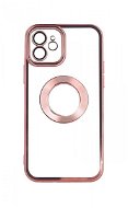 TopQ Kryt iPhone 12 Beauty Clear růžový 86265 - Phone Cover