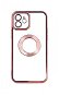 TopQ Kryt iPhone 12 Beauty Clear ružový 86265 - Kryt na mobil