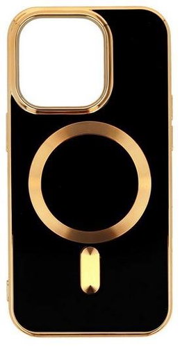 TopQ Kryt iPhone 14 Beauty MagSafe černý 86260 - Phone Cover - Main image