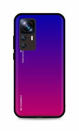 TopQ Kryt LUXURY Xiaomi 12T Pro pevný duhový fialový 86239 - Phone Case