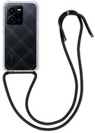 TopQ Kryt Vivo Y35 s černou šňůrkou průhledný 86210 - Phone Cover