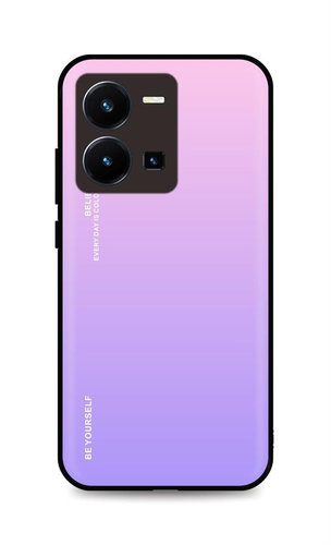TopQ Kryt LUXURY Vivo Y35 pevný duhový růžový 86180 - Phone Cover - Main image