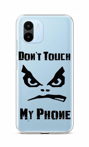 TopQ Kryt Xiaomi Redmi A1 Don´t Touch průhledný 86177 - Phone Cover - Main image