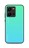 TopQ Kryt LUXURY Vivo Y35 pevný duhový zelený 86173 - Phone Cover