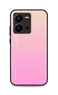 TopQ Kryt LUXURY Vivo Y35 pevný duhový meruňkový 69029 - Phone Cover