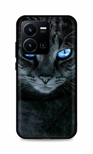 TopQ Kryt Vivo Y35 Dark Cat 86149 - Phone Cover - Main image