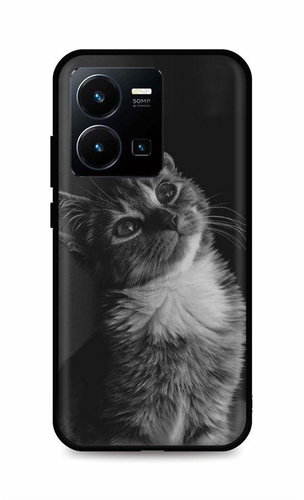TopQ Kryt Vivo Y35 Cute Cat 86148 - Phone Cover - Main image
