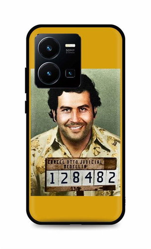 TopQ Kryt Vivo Y35 Pablo Escobar 86119 - Phone Cover - Main image