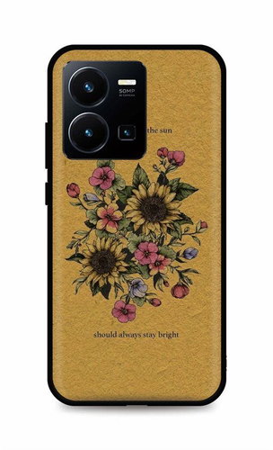 TopQ Kryt Vivo Y35 Bouquet 86105 - Phone Case - Main image