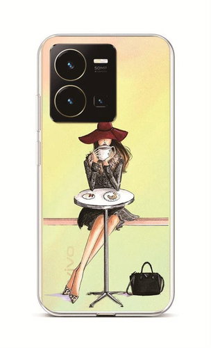 TopQ Kryt Vivo Y35 Lady 6 86079 - Phone Case - Main image