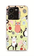 TopQ Kryt Vivo Y35 Cats 2 86072 - Phone Cover