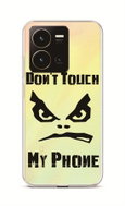 TopQ Kryt Vivo Y35 Don't Touch průhledný 86067 - Phone Cover