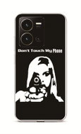 TopQ Kryt Vivo Y35 Don't Touch Gun 86065 - Phone Cover
