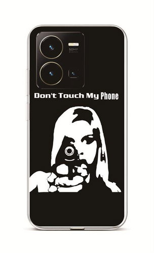 TopQ Kryt Vivo Y35 Don't Touch Gun 86065 - Phone Cover - Main image