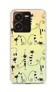 TopQ Kryt Vivo Y35 Cats 1 86064 - Phone Cover
