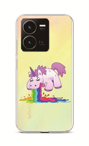 TopQ Kryt Vivo Y35 Rainbow Splash 86062 Main image TopQ Kryt Vivo Y35 Rainbow Splash 86062 - Phone Cover - Main image