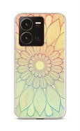 TopQ Kryt Vivo Y35 Rainbow Mandala 86055 - Phone Cover