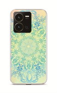 TopQ Kryt Vivo Y35 Blue Mandala 86027 - Phone Case