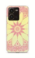 TopQ Kryt Vivo Y35 Pink Mandala 86025 - Phone Cover