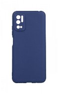 TopQ Kryt SOFT Xiaomi Redmi Note 10 5G modrý lesklý 85999 - Kryt na mobil