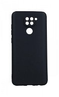 TopQ Kryt SOFT Xiaomi Redmi Note 9 čierny lesklý 85996 - Kryt na mobil